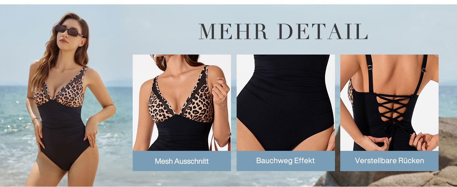 Зелений купальник жіночий DOULAFASS V-подібний виріз, мереживо, корегуючий, без спинки, пляжний, XL, темно-коричневий