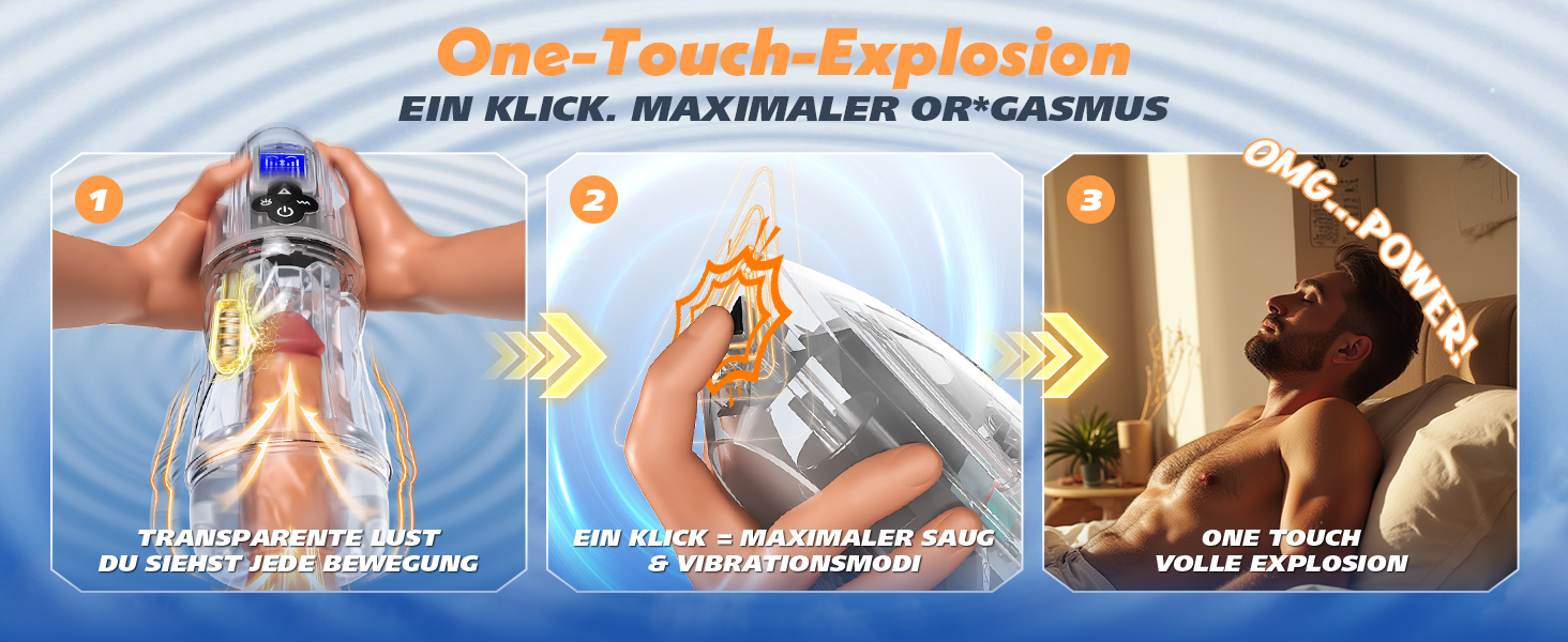 Електричний масажер для чоловіків з 7 режимами та 10 вібраціями. Іграшка для дорослих, прозора, 3D-дизайн. Тренажер для пеніса, сексуальна іграшка для чоловіків