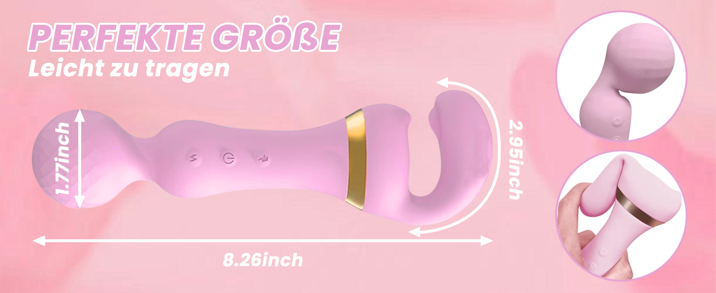 Вібратор для жінок ChicLSQ 2025 з 20 режимами вібрації (10+10), потужний та тихий, для особистого задоволення та парних ігор