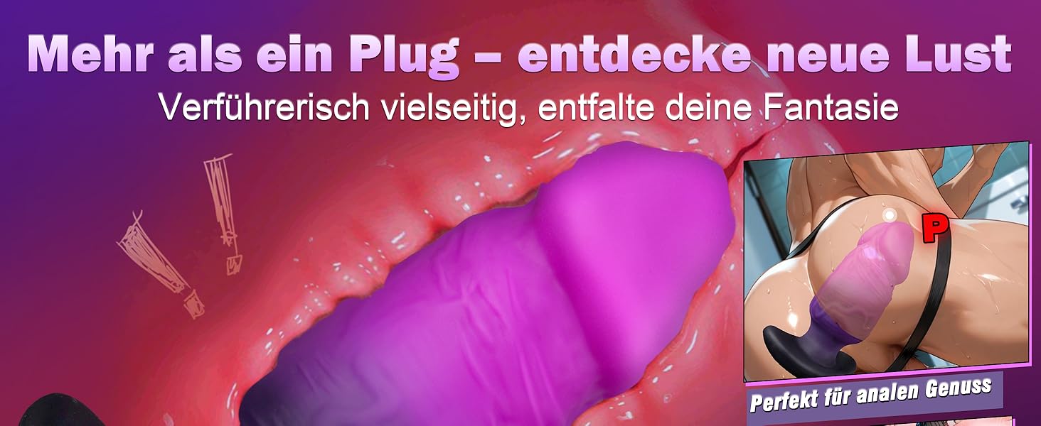 Анальний плагін для чоловіків та жінок, XXL, силіконовий, реалістичний, для початківців - секс-іграшка для анального задоволення