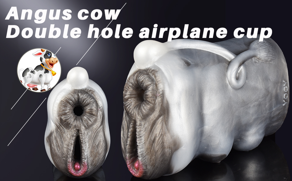 Масажер для чоловіків Guspiun 670g з реалістичним дизайном, 3D силікон, подвійний тунель, сексуальна іграшка для соло