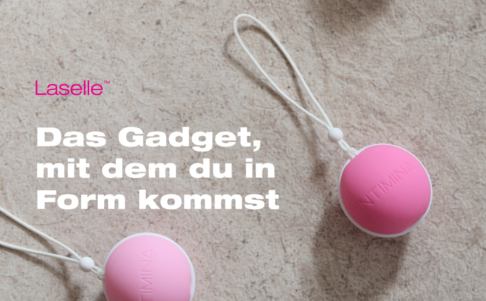 Набір Intimina Laselle Routine для тренування м'язів тазу жінок, 3 ваги для Кегеля (28г, 38г, 48г)