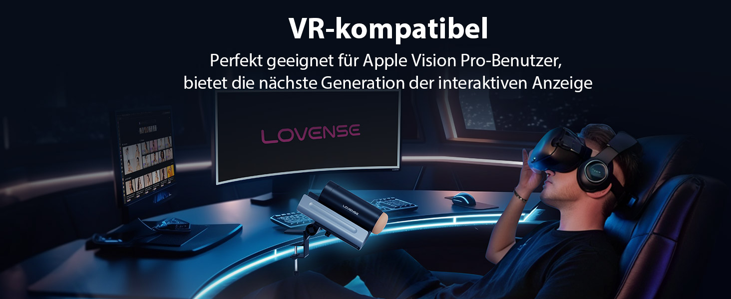 Lovense Solace Pro - автоматичний мастурбатор для чоловіків з керуванням через додаток, вібраційний мастурбатор, імітація орального сексу, інтеграція з AI/VR, іграшки для дорослих