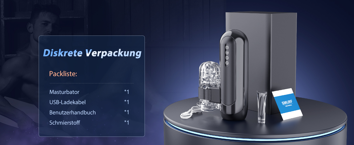 Електричний мастурбатор для чоловіків Honeyexp з 6 телескопічними функціями та 5 швидкостями, 10 вібрацій