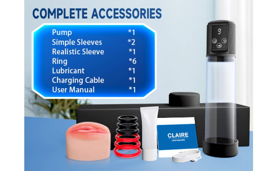 Набір секс-іграшок для пар Eisches: вібратори з 10 режимами, стимулятори клітора, сосків, пеніса, кільце для пеніса, анальний плагін