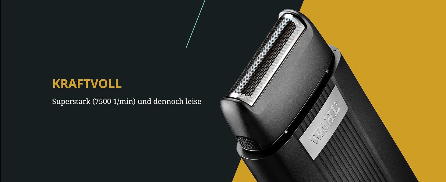 Тример для гоління Wahl Super Close — професійний фінішний шейвер для точного фейдингу, обрізки контурів волосся та шиї, 150 хв роботи, від мережі та акумулятора