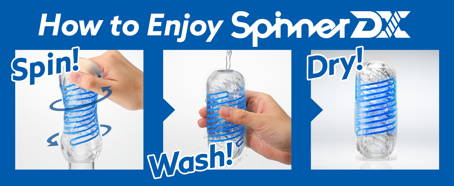 TENGA SPINNER DX 01 Drops - Масажер для чоловіків з реалістичною текстурою - TENGA