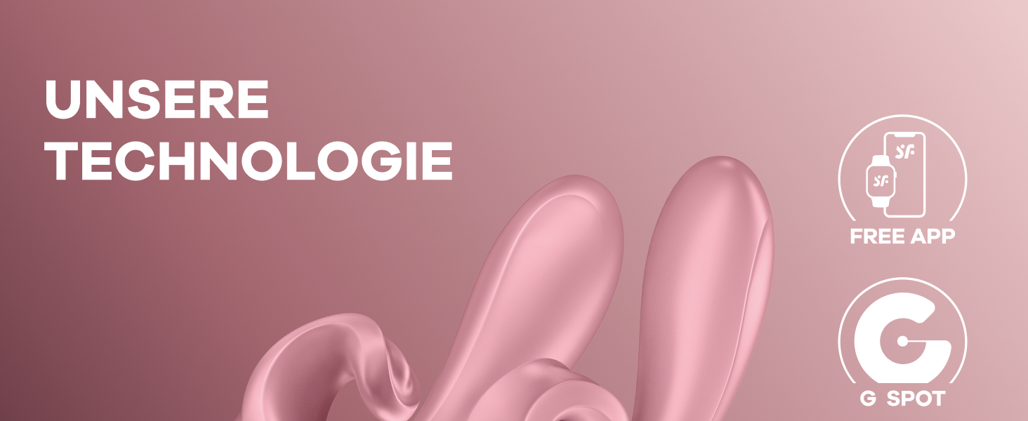 Satisfyer Hug Me Connect: Вібратор для клітора та G-точки з керуванням через додаток (синій)