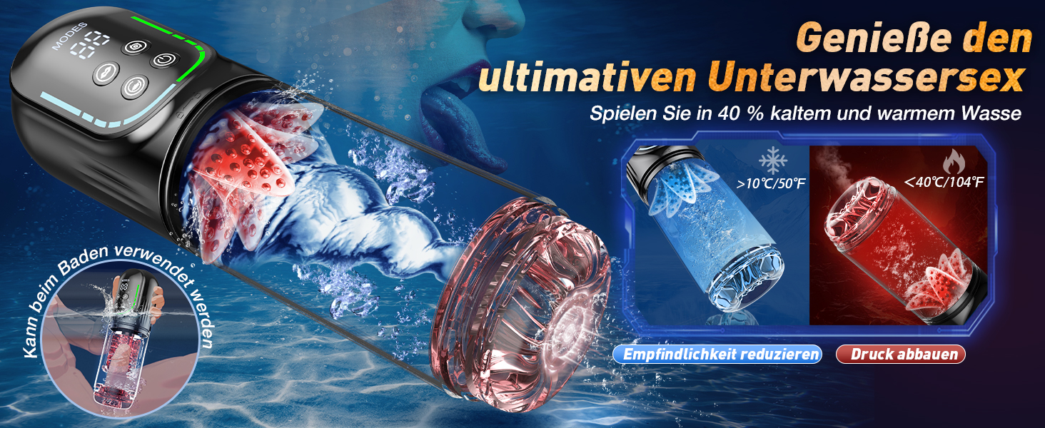 Мастурбатор для чоловіків з функцією вигину, ротаційним насосом та керуванням через додаток - сексуальна іграшка для чоловіків