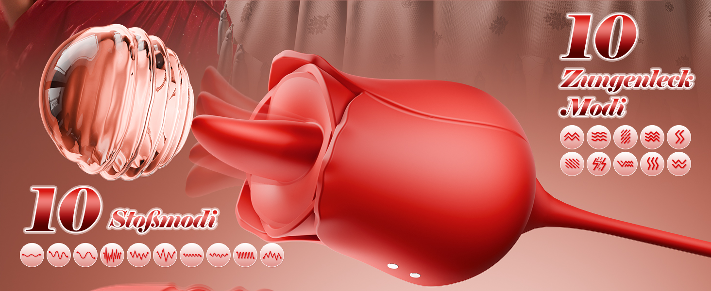 Вібратор для жінок Gobeken - комплект вібраторів з 10 функцій та анальним наконечником