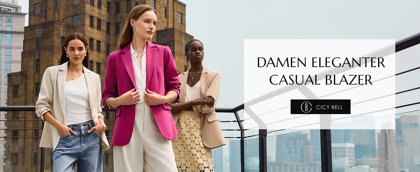 Жіночий повсякденний піджак-блейзер Cicy Bell з довгим рукавом для офісу та роботи, колір хакі, розмір M