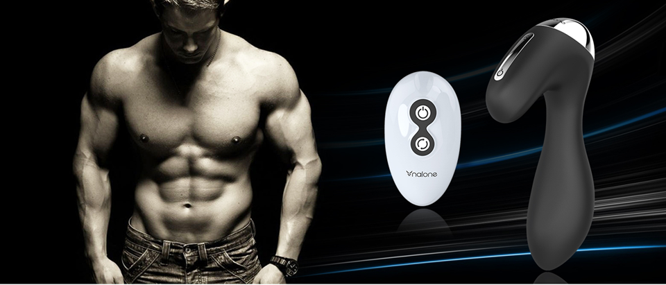 Вібратор для простати Nalone Pro-P з пультом дистанційного керування, чорний (N9972)