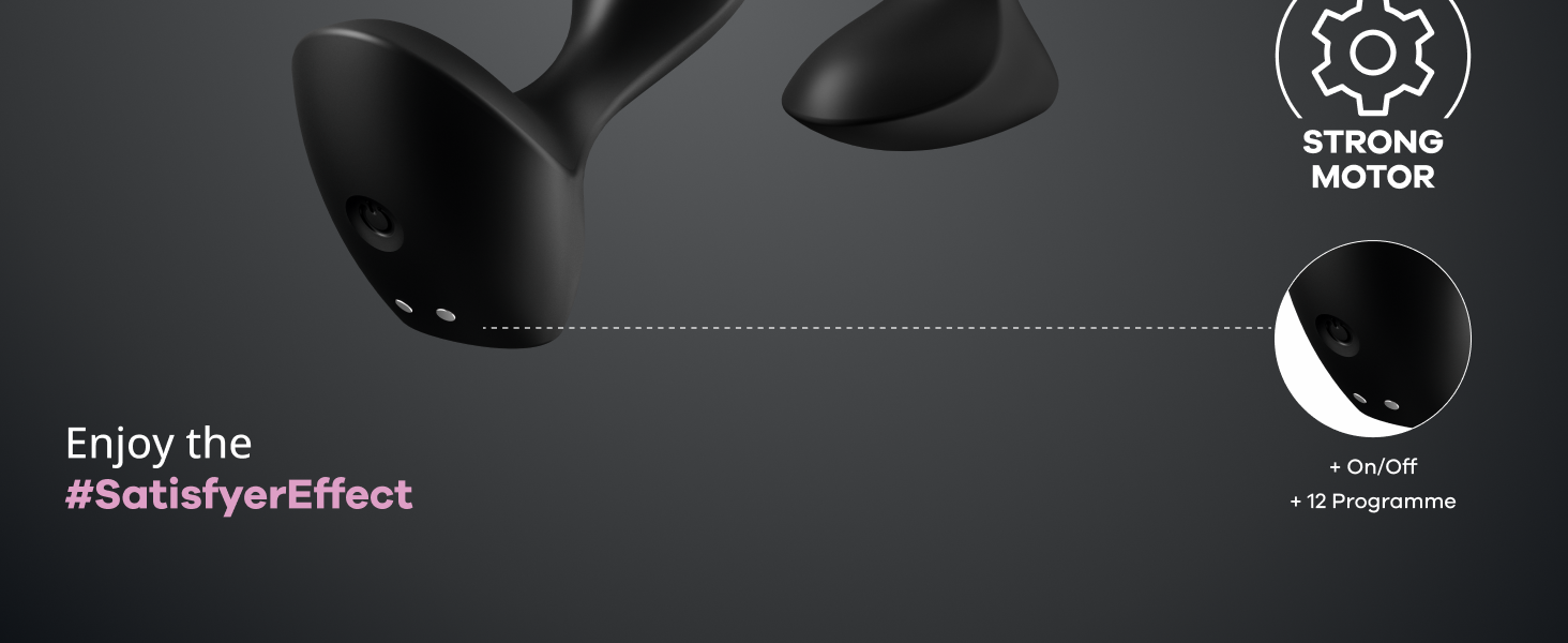 Анальні вібратори Satisfyer Backdoor Lover - чорний, універсальний розмір. Водонепроникний (IPX7), з масажем простати. Високоякісне секс-іграшка з безпечного силікону.