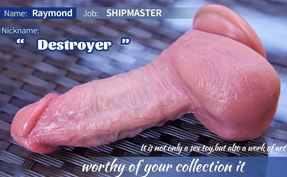 Реалістичний дилда для досвідчених користувачів, текстурований силіконовий аналогічний пеніс для тренування G-точки з присоском для гри без допомоги Destroyer