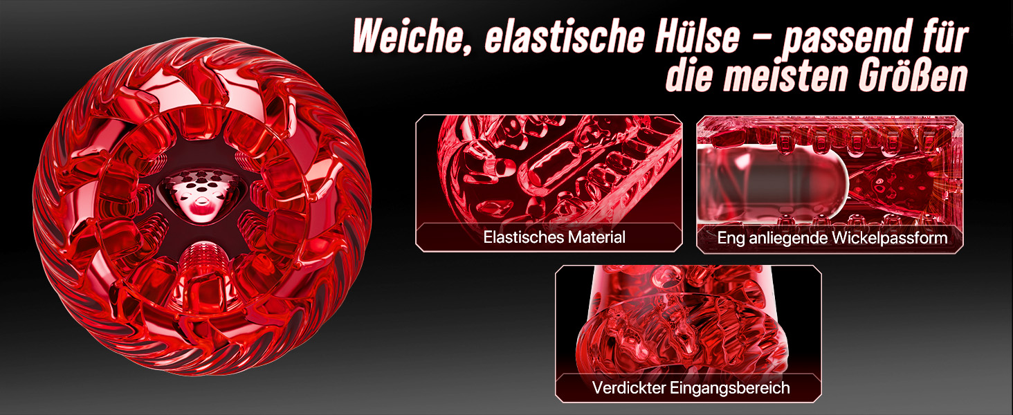 Мастурбатор чоловічий KI VIJISA з 7 режимами: вібрація, ротація, телескопічний, з силікону, для задоволення