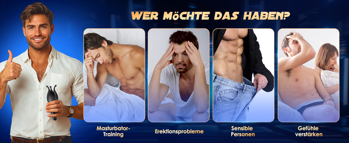 Масажер для чоловіків, стимулятор головки пеніса, іграшка для сексуального задоволення, 10 режимів, вібруючий масажер для соло та парного використання (темно-сірий)