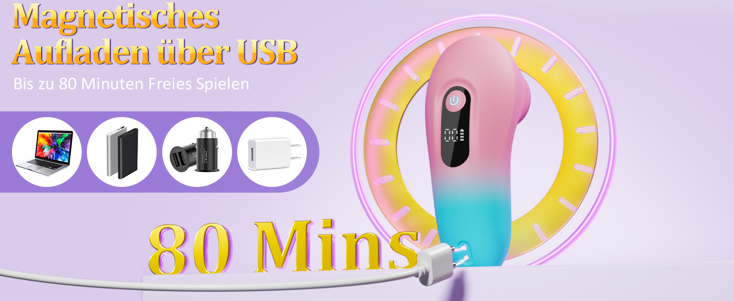 Вібратор Sauger для жінок з LED, керуванням через APP та 10 режимами потужності - іграшка для дорослих