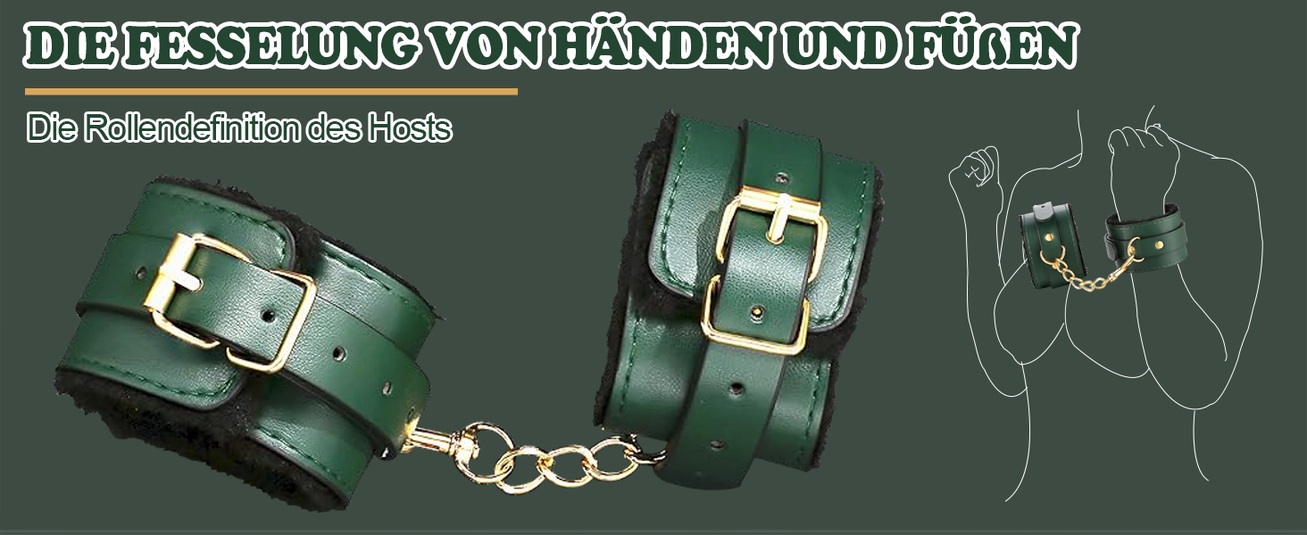 Набір для БДСМ для пар: 13 предметів (наручники, фетіш-аксесуари)
