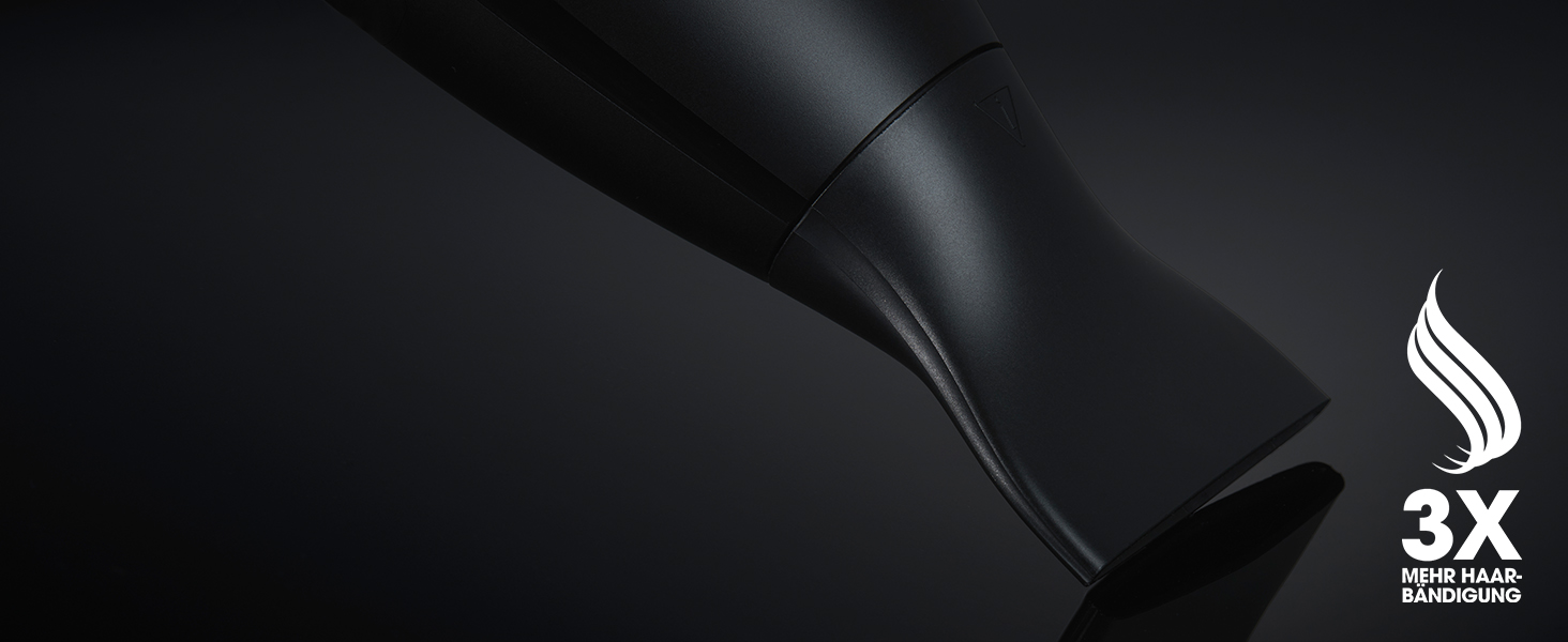 Професійний фен для волосся ghd Helios: швидке сушіння, низький рівень шуму, легка вага, чорний колір, для ідеального стайлінгу та blow-out
