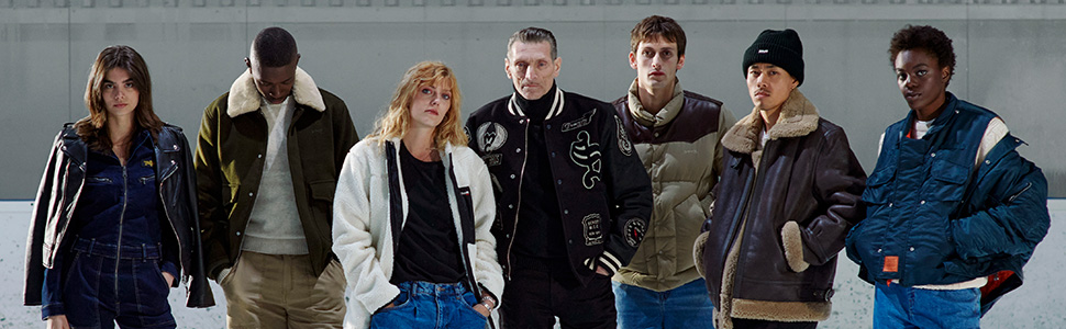 Чоловіча шкіряна куртка Schott NYC Kenny, чорна