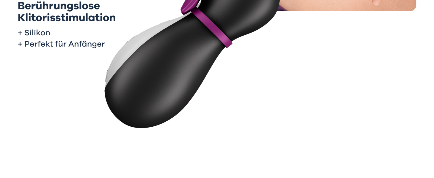 Satisfyer Pro Penguin Next Generation: вібратор з імпульсною технологією | 11 режимів вібрації | Бездротовий | Водостійкий (IPX7) | Інтимна іграшка для жінок