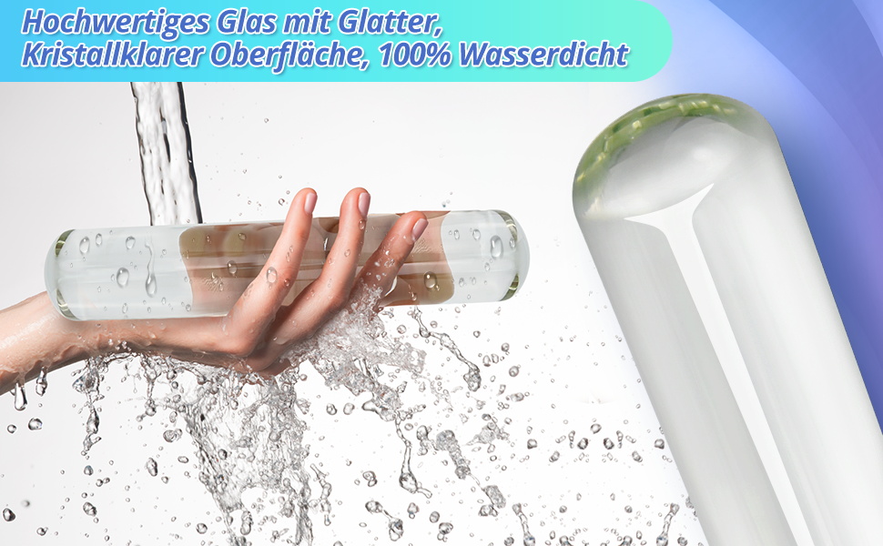 Анальний дилда з скла, XL - стимулятор G-точки, масажер простати, для парної еротики