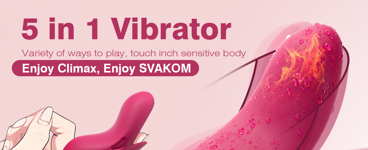 SVAKOM ECHO – вібратор для клітора та G-точки з 25 режимами, для жінок, сексуальні іграшки для пар, з додатком