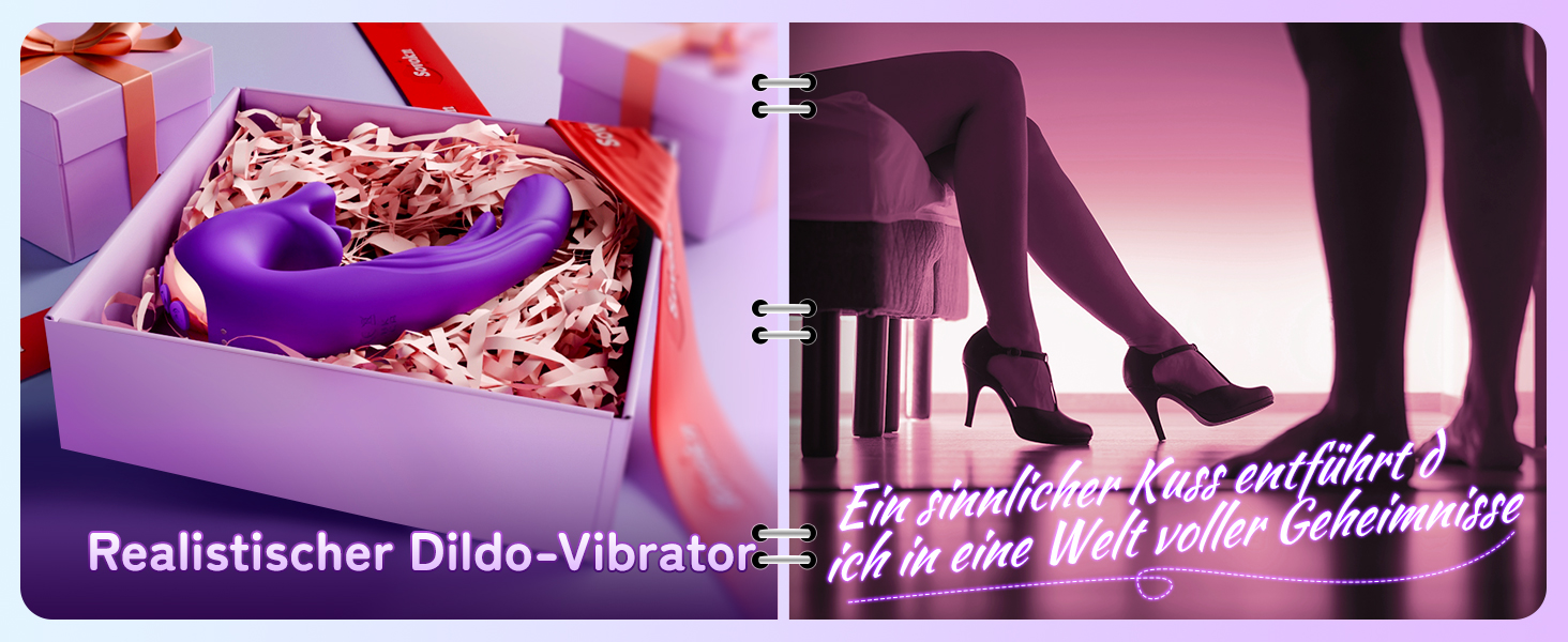 Набір вібраторів для жінок: дildo-вібратор, іграшки для дорослих з 5 режимами, стимуляція клітора