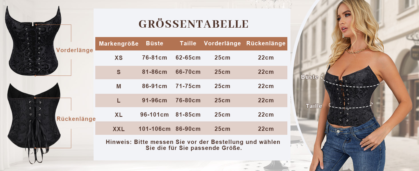 Корсет-топ WHIPPY для повних грудей: вінтажний бюстєль з шнурівкою, готичний овербаст, світло-персиковий, розмір M