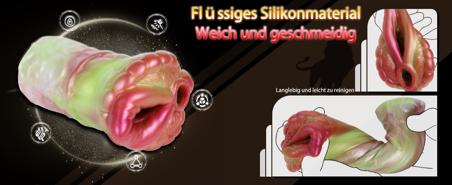 Силіконовий вагінальний мастурбатор Lmgoc Tierserie – реалістичний секс-іграшка для чоловіків, 3D модель, портативна еротика