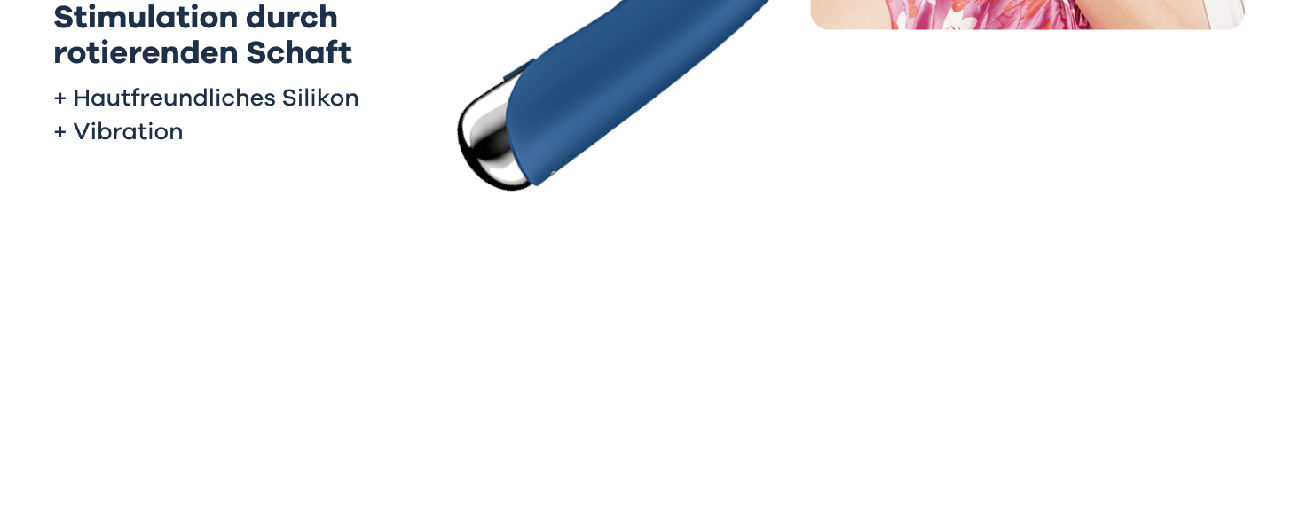 Вібратор для жінок Satisfyer Spinning G-Spot 1, синій | 16,5 см | 12 вібрацій, 5 програм | Водостійкий (IPX7)