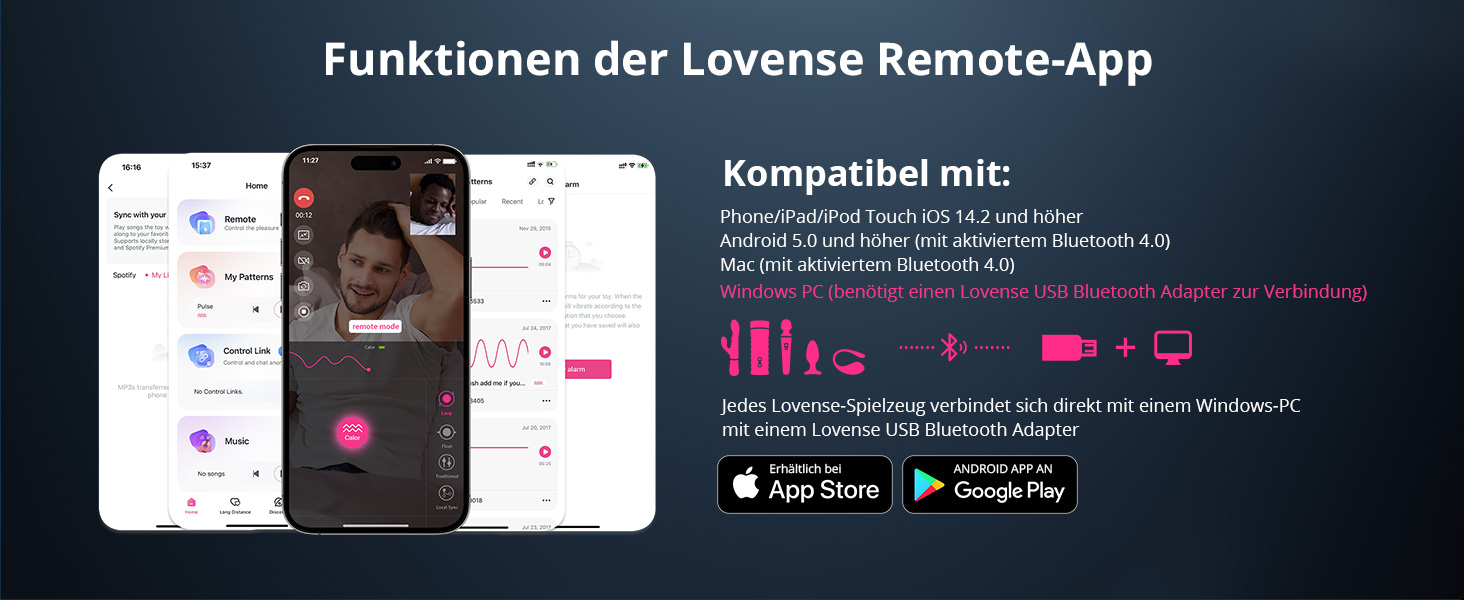 LOVENSE Calor Bluetooth - чоловічий мастурбатор з глибоким керуванням, автоматична вібрація, підігрів, секс-іграшка для чоловіків