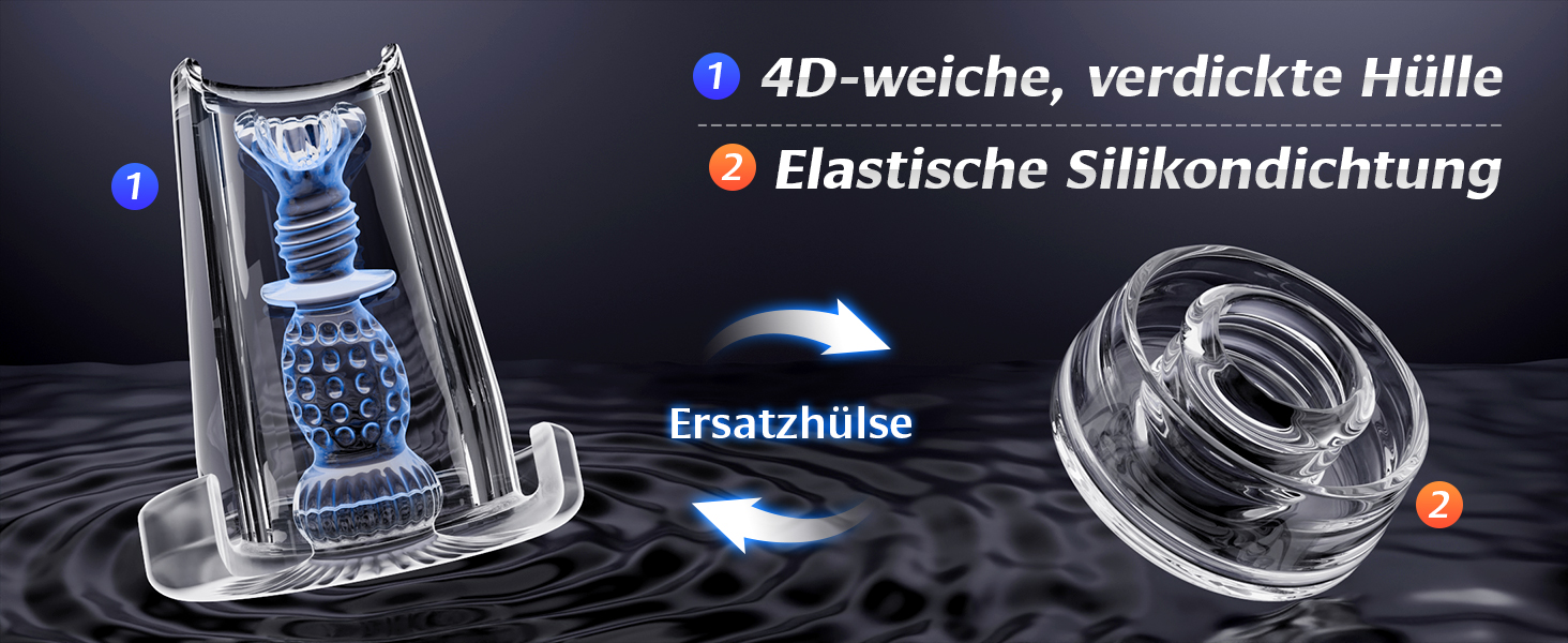 Електричний секс-іграшка для чоловіків Gobeken: вібрація, вакуум, керування через додаток, мастурбатор, пеніспампуватор, 2 лінійки