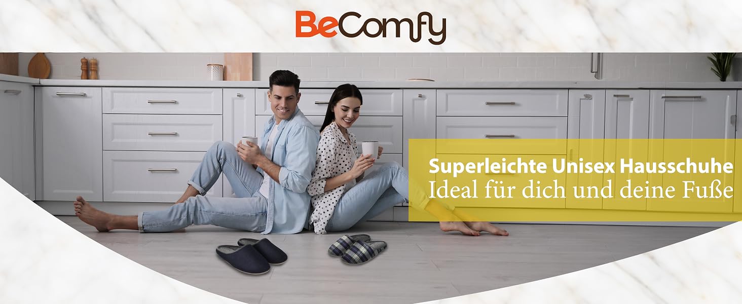 Унісекс капці з фетру BeComfy з протиковзакою гумовою підошвою, колір графіт, розмір 39 EU
