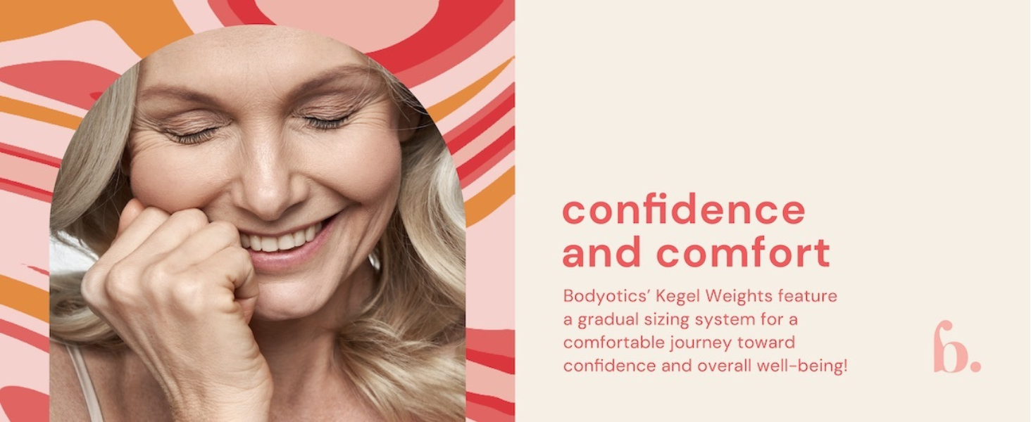 Bodyotics Тренажер для дна тазу для жінок - Комплект для тренування Kegel - 6-частинний набір для початківців