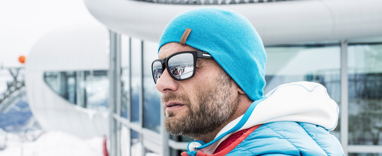 Спортивна шапка Giesswein Merino Cap Gehrenspitze з мериносової вовни, унісекс, темно-синя, один розмір