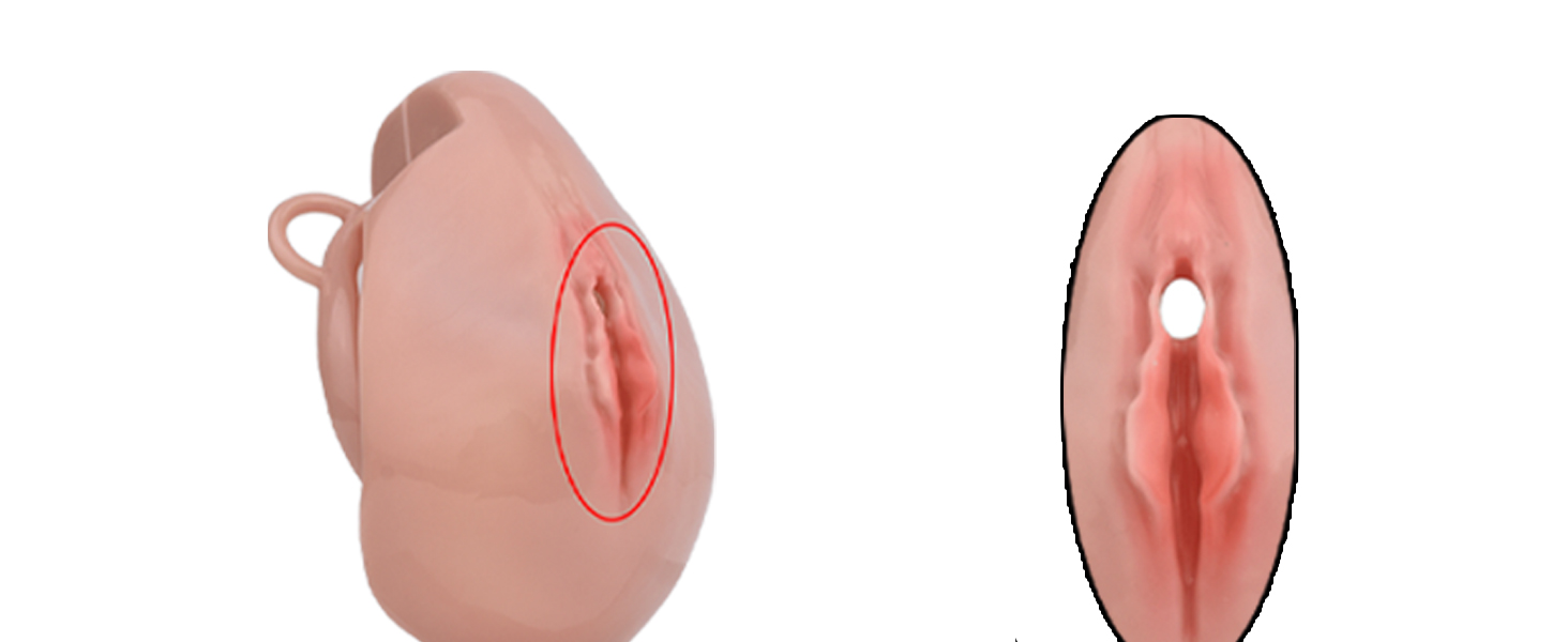 Кафес для пениса Jomyu з 4 кільцями для пениса, ремінь для пениса, SM-кафес, сліпучий одяг, сексуальна іграшка (колір м'яса)