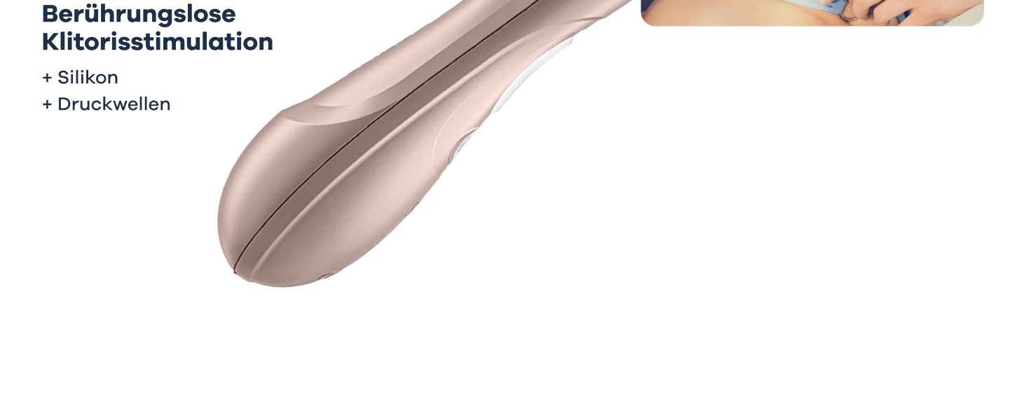 Satisfyer Pro 2 - вібратор для жінок | Тиха та потужна стимуляція клітора | Інтимна іграшка, подарунок для жінок | Еротичний вібратор | Стимулятор з імпульсною технологією | Розмір one-size (рожеве золото, 1 шт.)