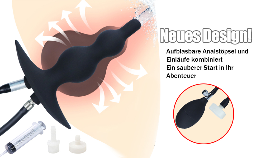 Анальний плагін TYDAY з силікону для BDSM-ігор: анальдуше, стимуляція простати, для чоловіків та жінок