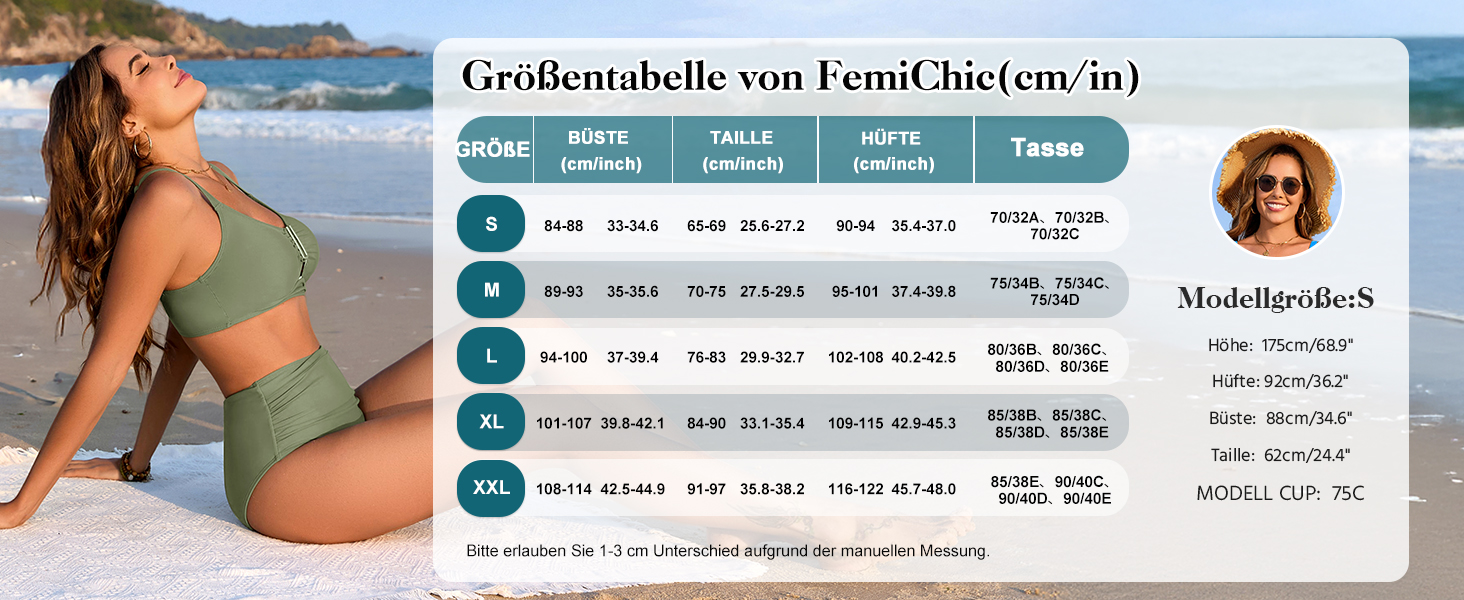 Бікіні жіночий комплект з пуш-ап, висока талія, слікучий ефект, двочастинний, сексуальний металевий U-подібний виріз з зав'язками, купальник, літня мода для жінок, чорний, розмір M