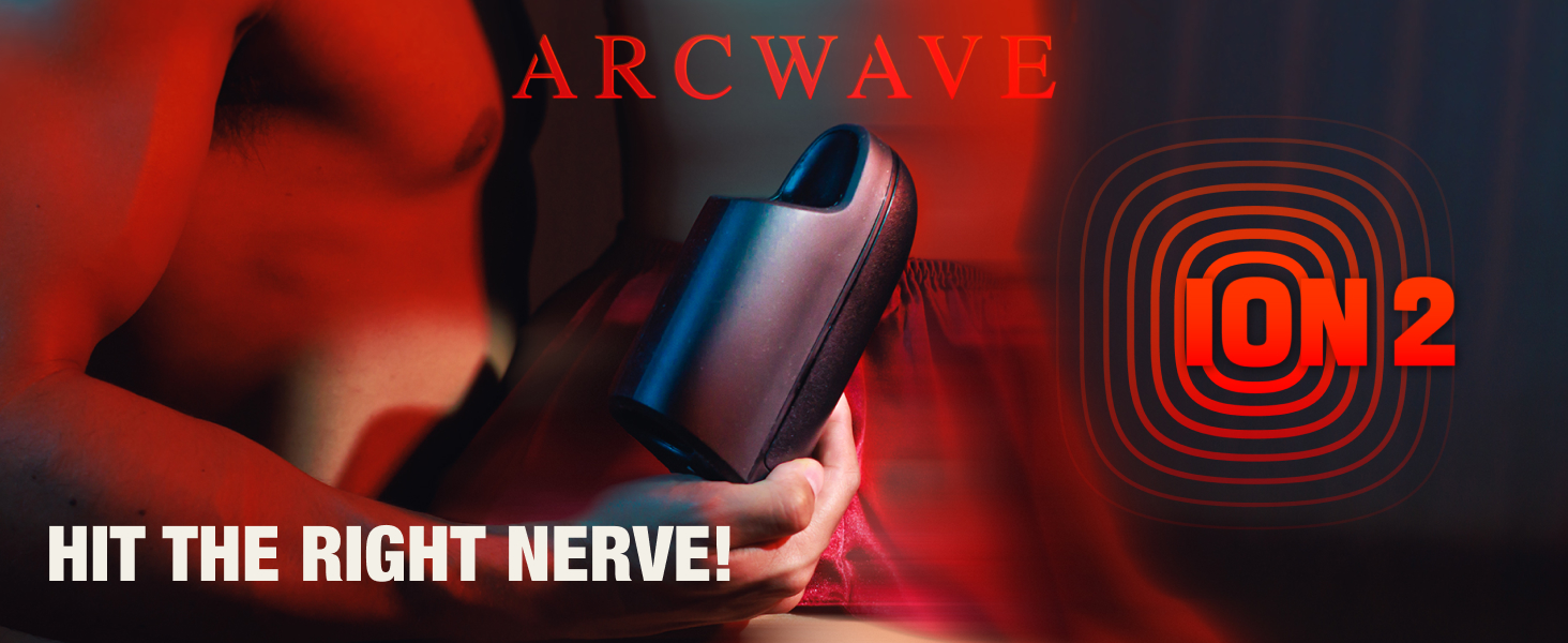 Arcwave Ion 2 - Масажер для чоловіків, повітряний стимулятор | Зручний, водонепроникний | Arcwave