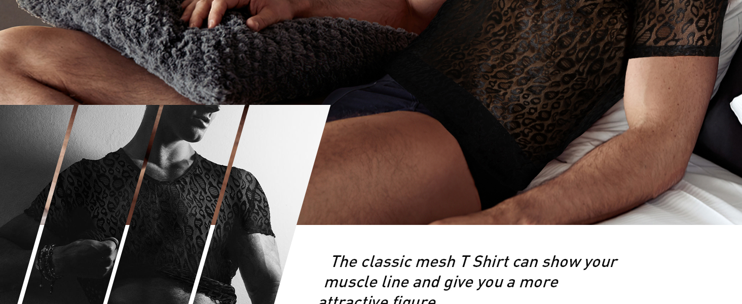 Костюм для рейву Casey Kevin для чоловіків, мереживний комплект (M, білий)