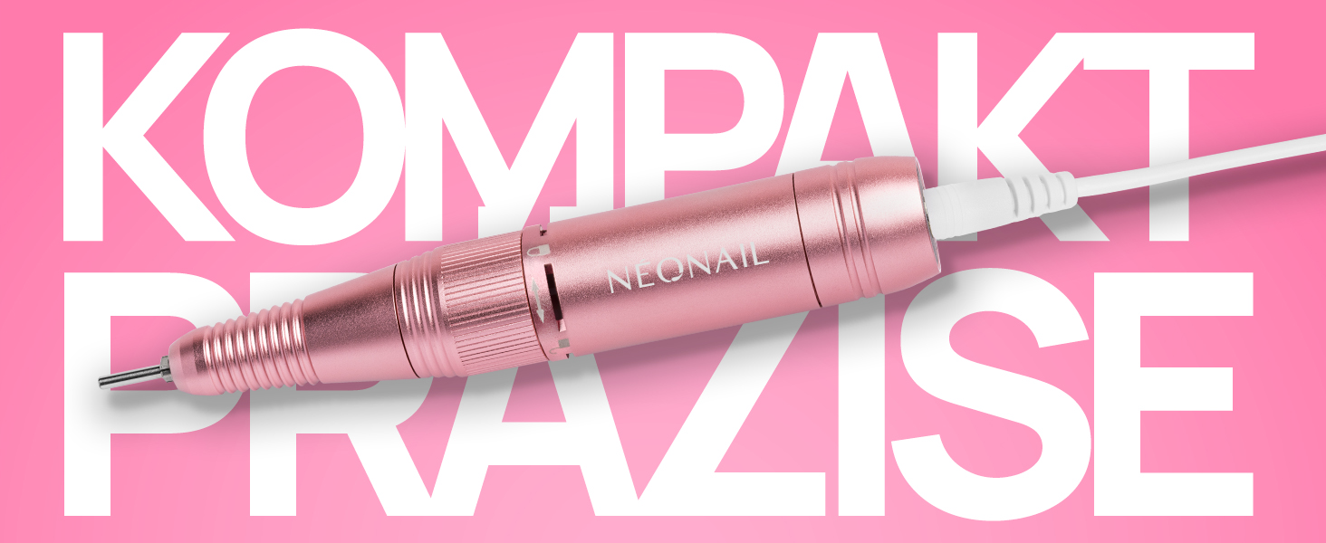 Електричний апарат для манікюру та педикюру NÉONAIL Mini USB Nail Drill 12W — професійний фрезер для нарощених нігтів та видалення мозолів