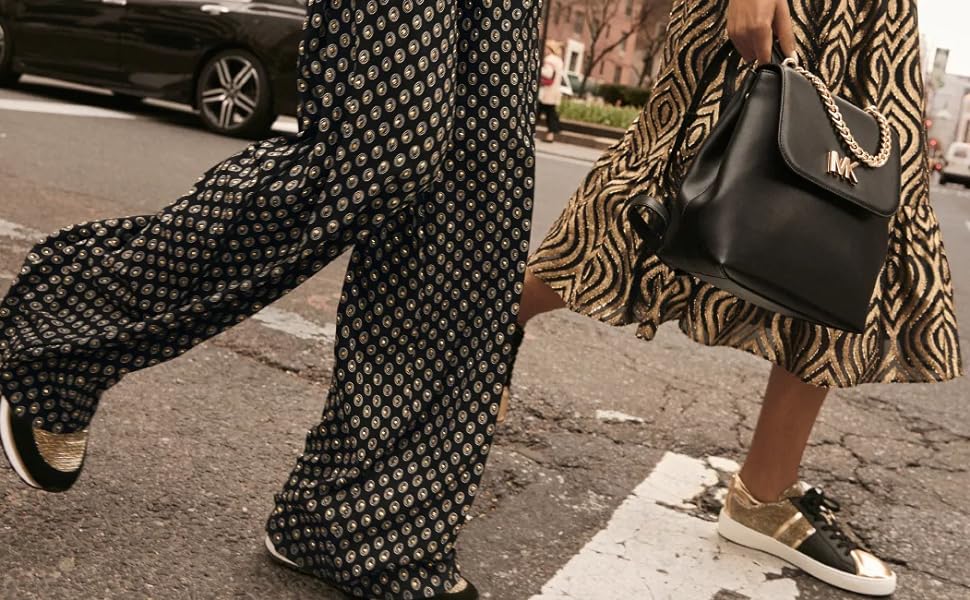 Жіноча сумка-тоут Michael Kors Charlotte Signature Large Top Zip Tote, коричнева