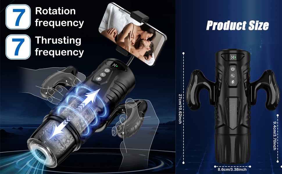 Іграшка для чоловіків Sumeber: 7 способів стимуляції, телефонний стійка, автоматичне керування