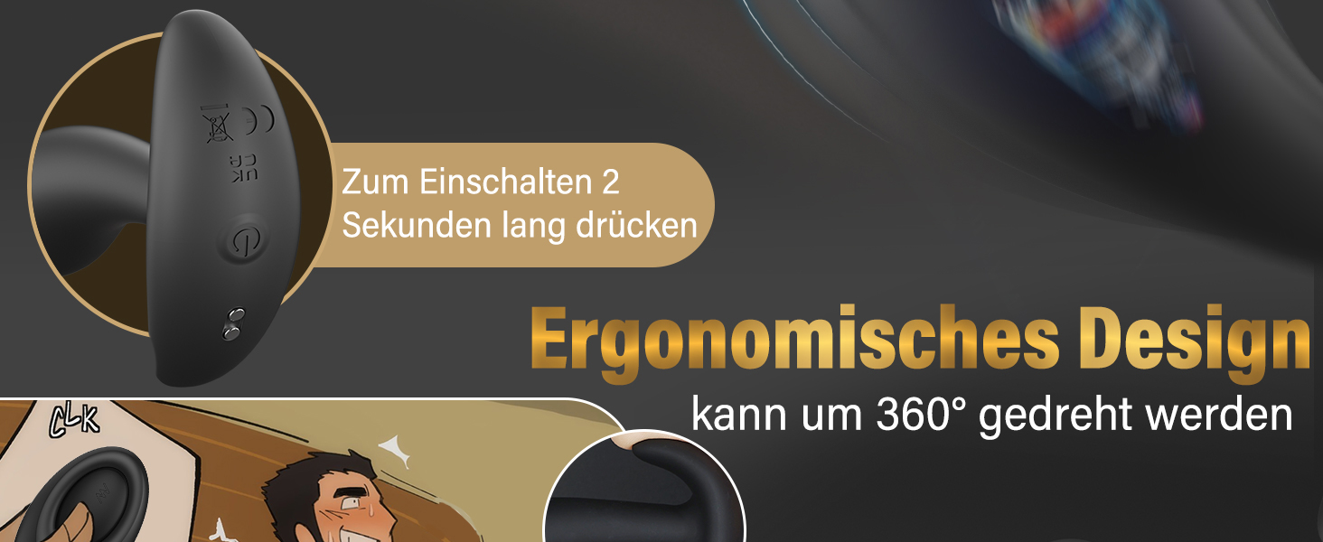 Набір анальних пробок Meeteel (4 шт) з силікону: 12 режимів вібрації, 3 розміри. Стимуляція простати для чоловіків та жінок