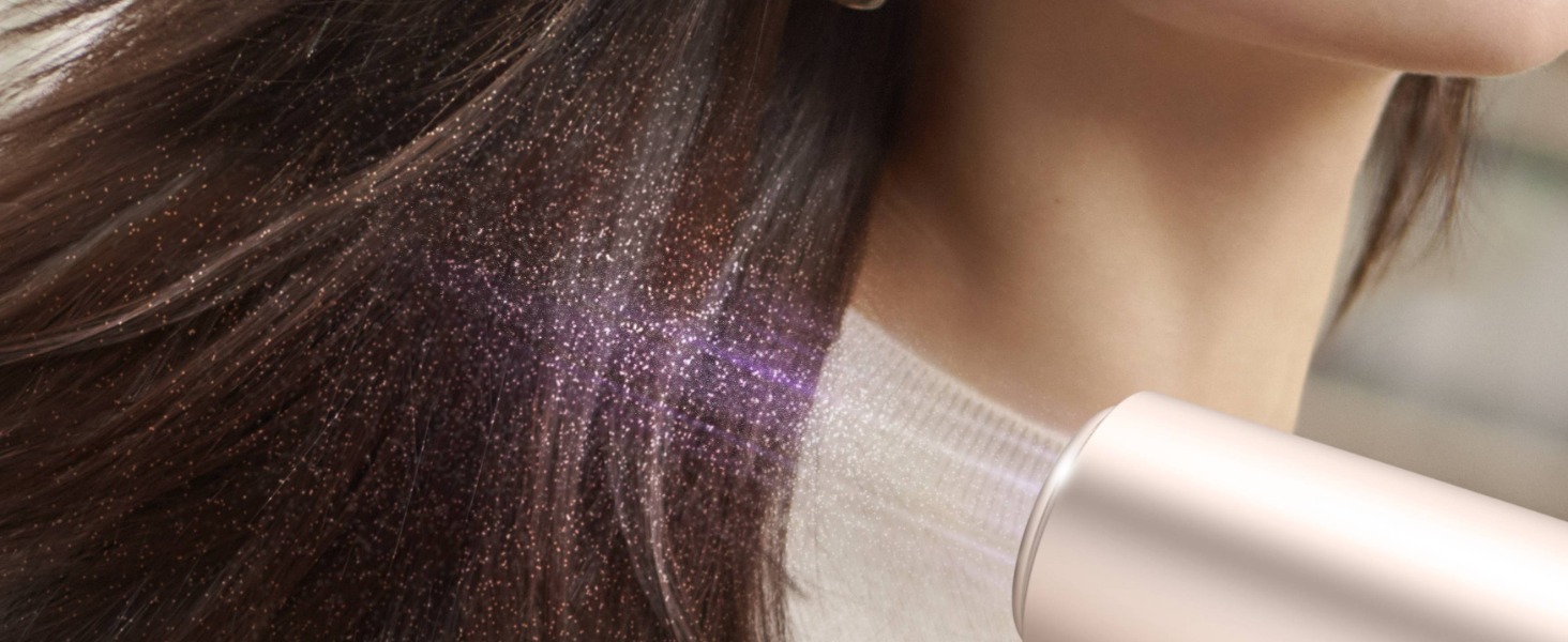 Фен для волосся Philips 5000 Series BHD530/00 з технологією ThermoShield, об'ємним дифузором та насадками-концентраторами 9 та 11 мм, колір перламутровий
