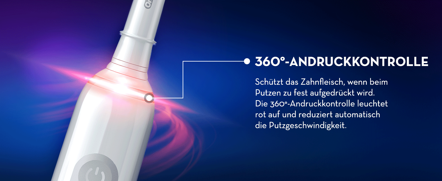Електрична зубна щітка Oral-B Pro 3 3500 Edition, чорна, з дорожнім футляром та набором насадок (3 шт.)