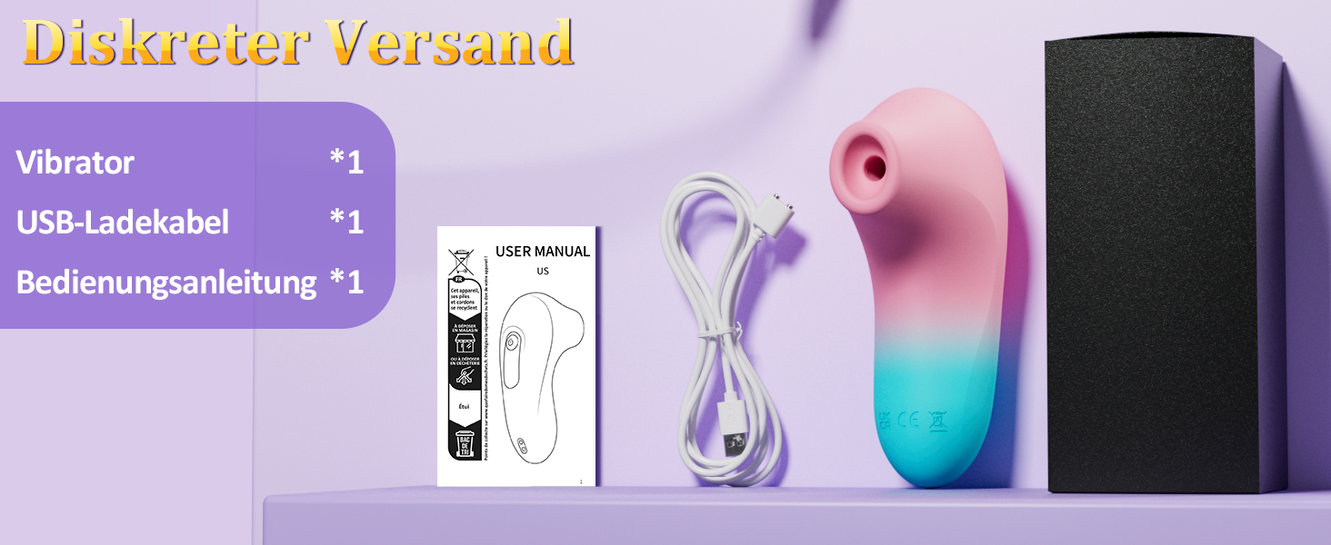 Вібратор Sauger для жінок з LED, керуванням через APP та 10 режимами потужності - іграшка для дорослих