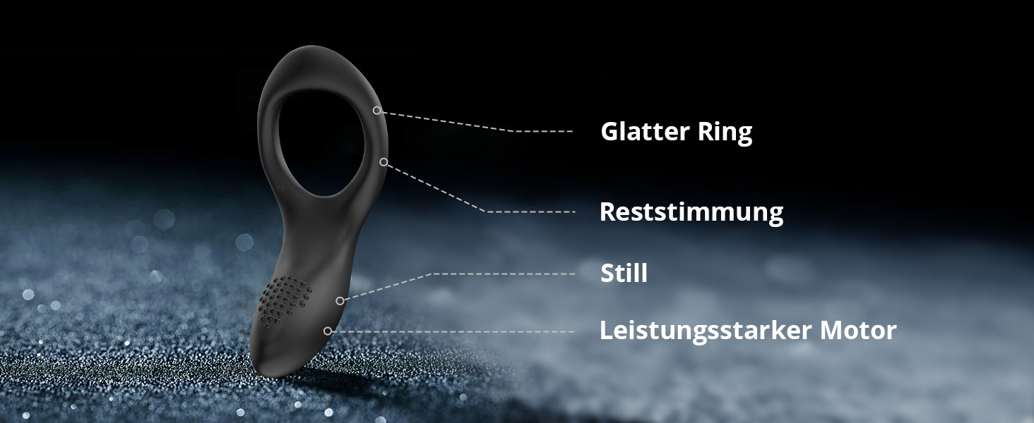 LOVENSE Diamo Bluetooth вібратор кільце для чоловіків з пультом керування, безліч режимів, програмування